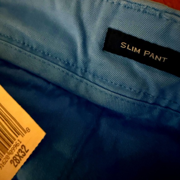 Vineyard Vines Mens Breaker Pant Slim Fit Chino 28x32 Dockside Blue Stretch Golf - Picture 5 of 6